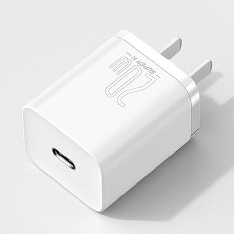 Baseus Super Si Quick Charger 1C 20W CN White Baseus Super Si Quick Charger 1C 20W CN White